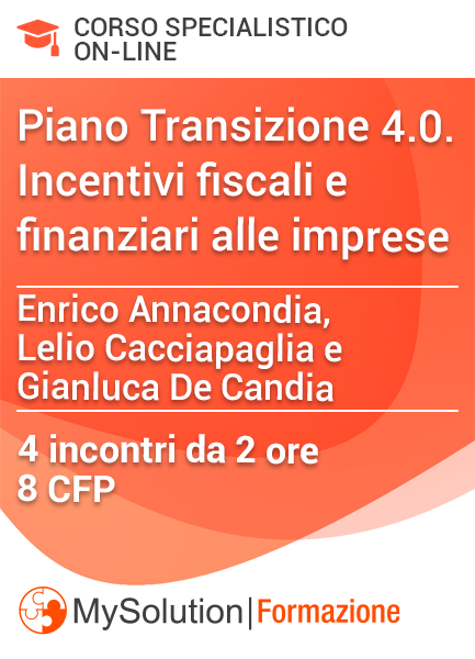 Immagine di Piano Transizione 4.0. Incentivi fiscali e finanziari alle imprese