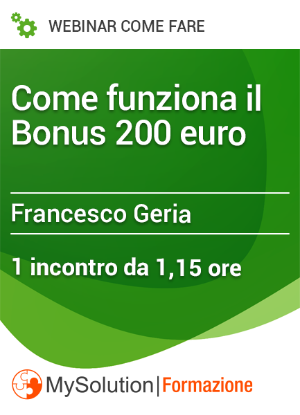 Immagine di Come funziona il Bonus 200 euro